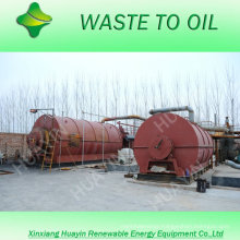 Sole Lab Testing Oil Quality 3/5/10/20T Scrap/Waste Tire/Plastic/Engine Oil Refinery To Diesel Without Bad Smell